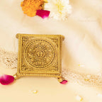 Pure Brass Charan Paduka Chawki