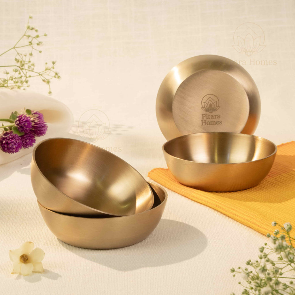 Pure Kansa/Bronze Sweet Plates