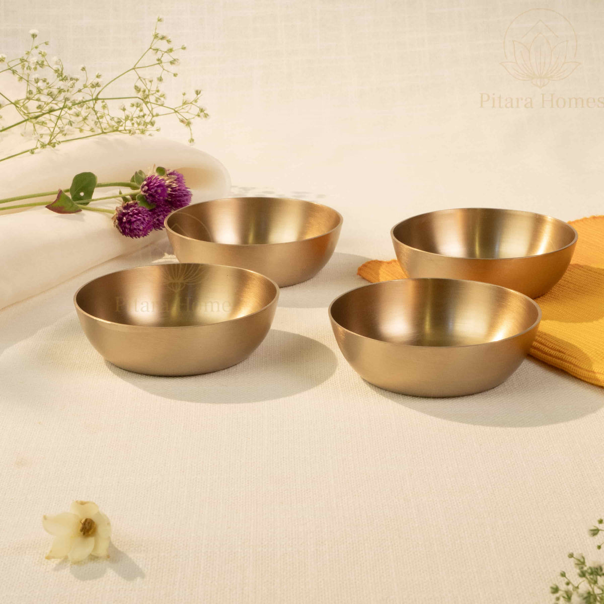 Pure Kansa/Bronze Sweet Plates