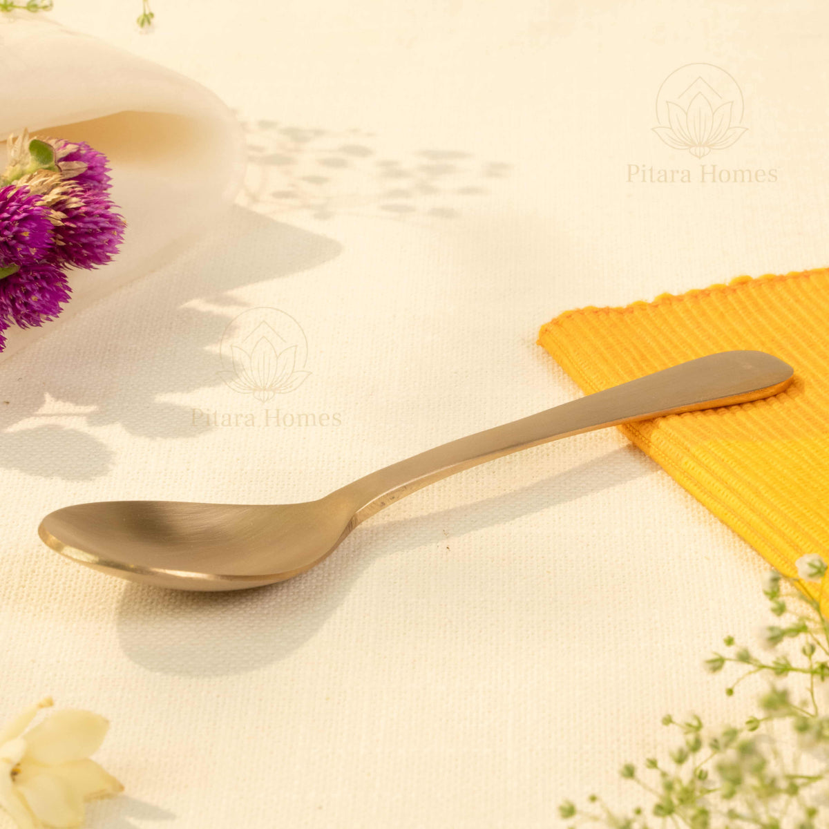 Pure Kansa/Bronze Serving Spoon Set