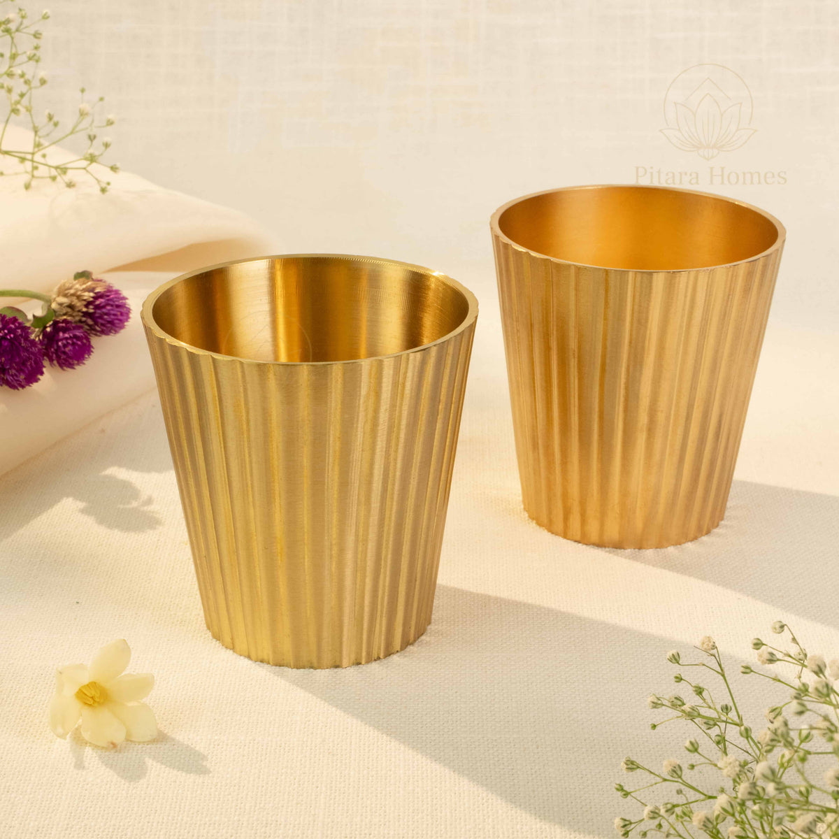 Laya Brass Glasses