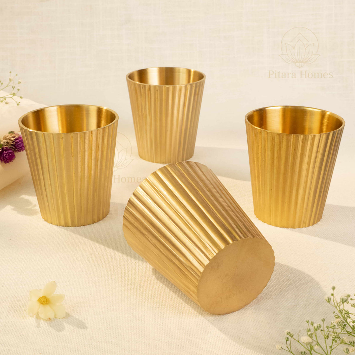 Laya Brass Glasses