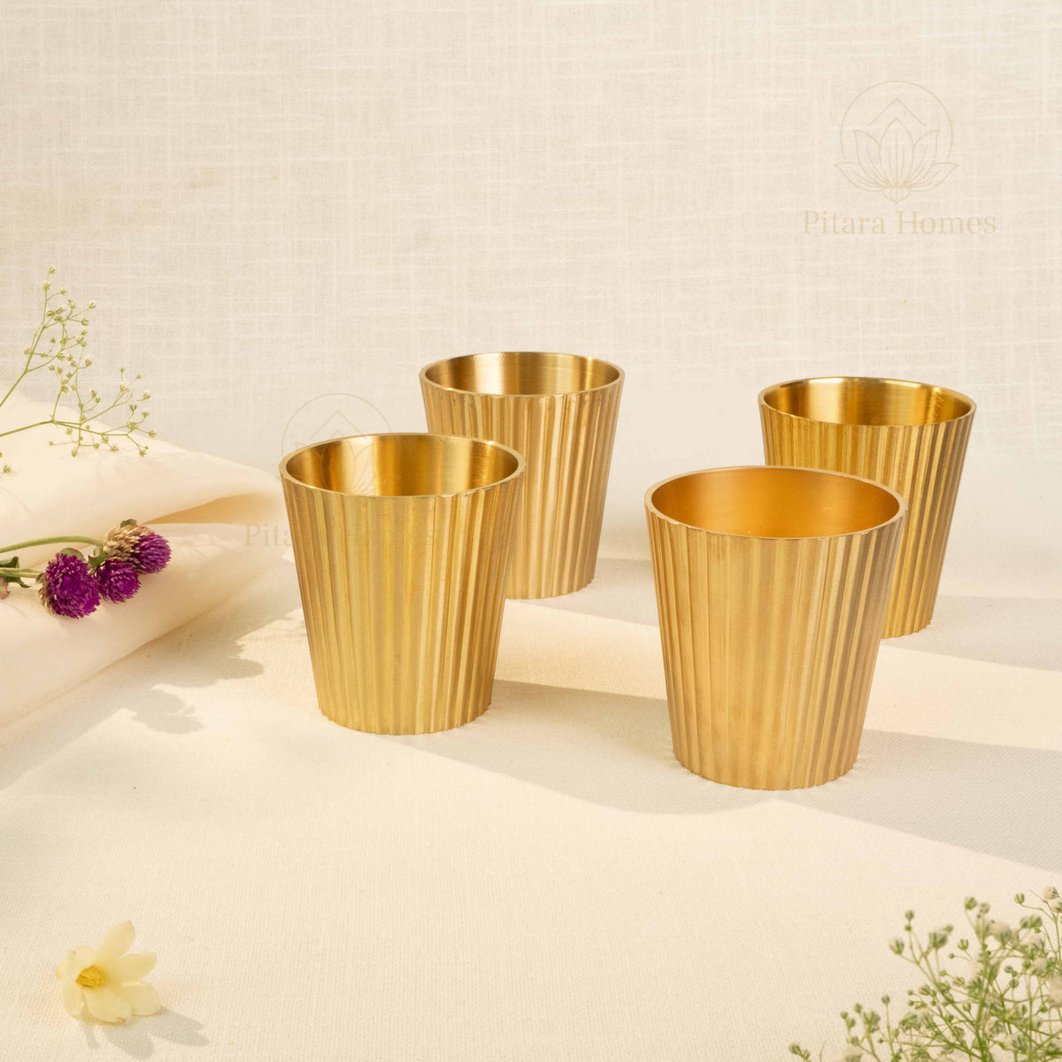 Laya Brass Glasses