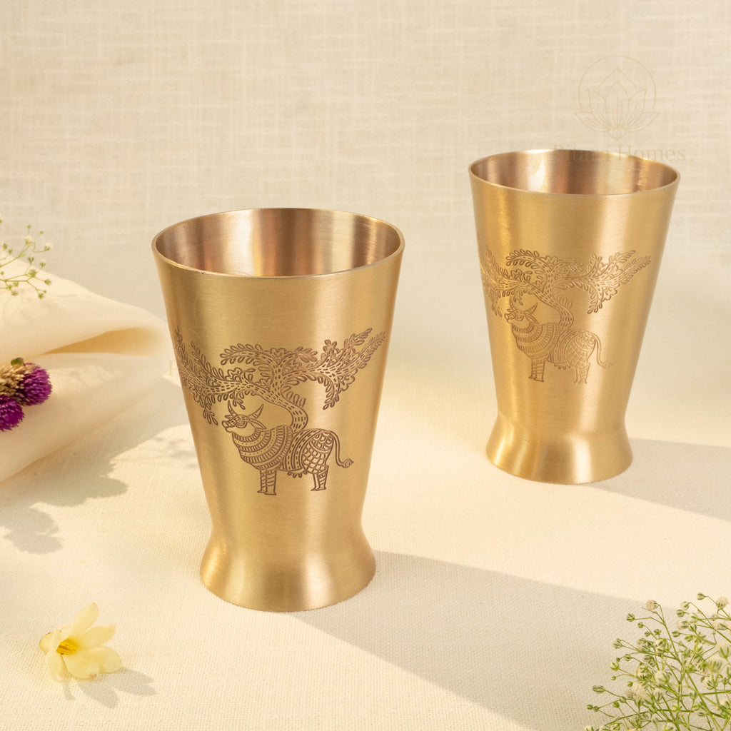Nandi's Grove Kansa Glass Gift Box
