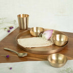 Everday Kansa/Bronze 11 inch Thali (Set of 6)