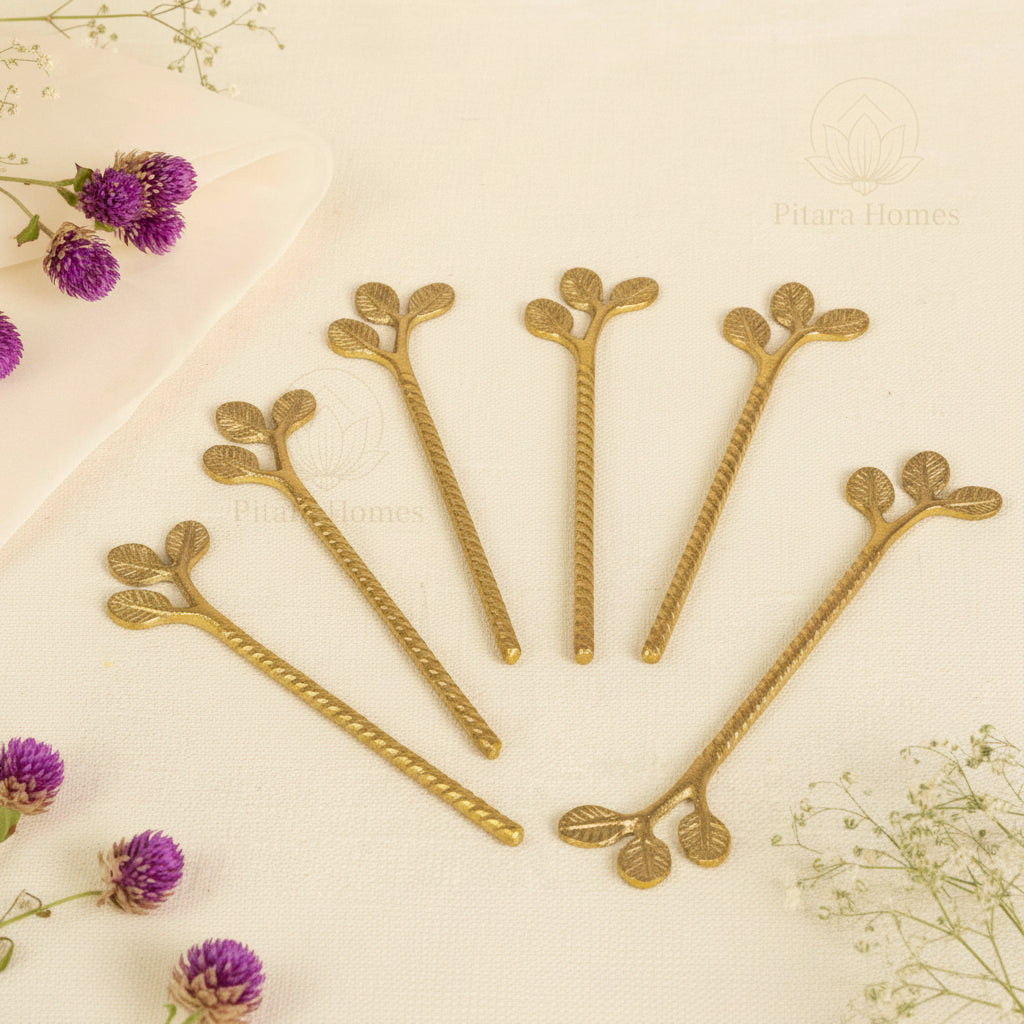 Taru Brass Stirrer Sets