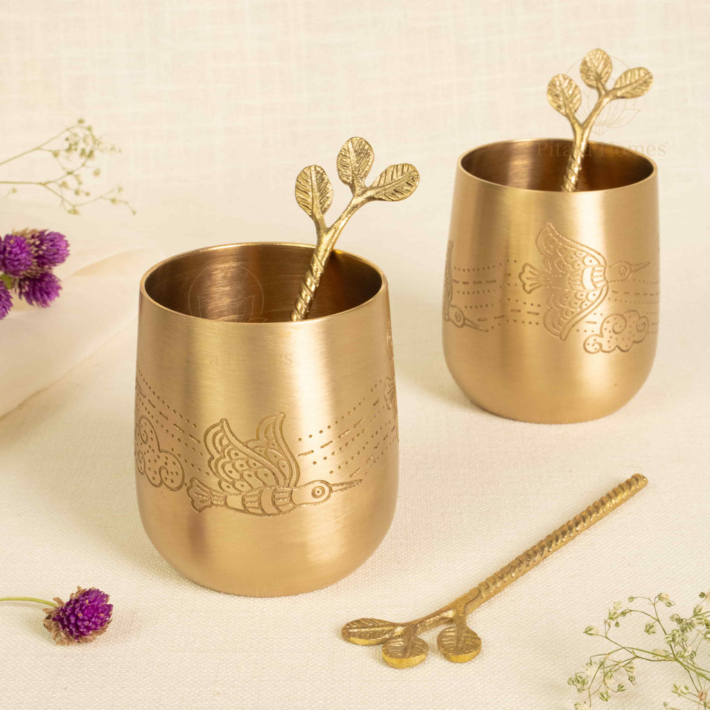 Taru Brass Stirrer Sets