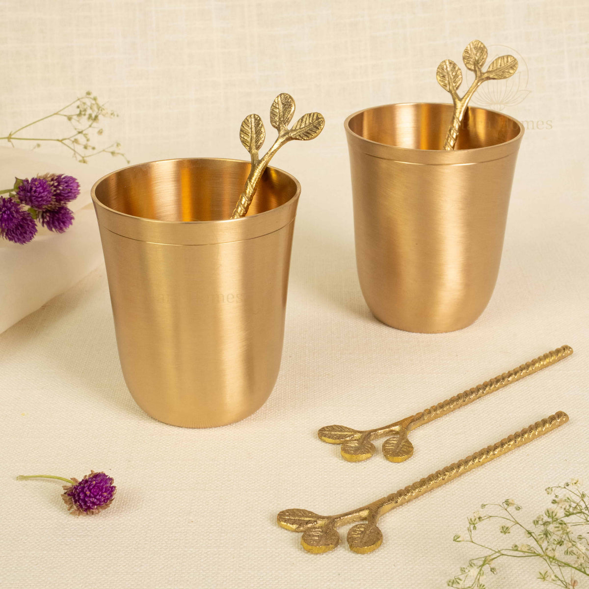 Taru Brass Stirrer Sets