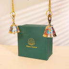Antique Hanging Bell with Brass Candle