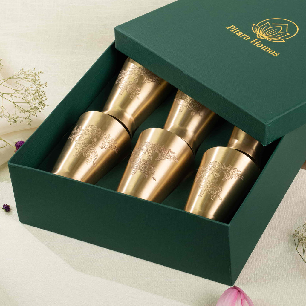 Nandi's Grove Kansa Glass Gift Box