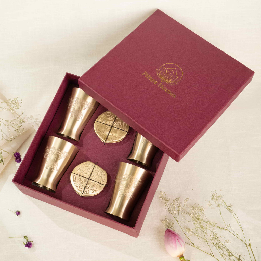 Nandi's Grove Kansa Glass Gift Box