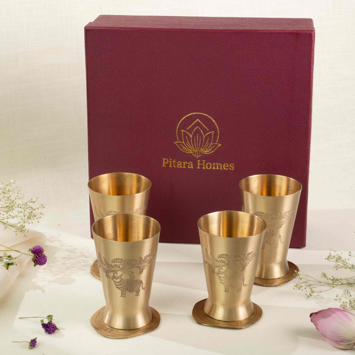 Nandi's Grove Kansa Glass Gift Box