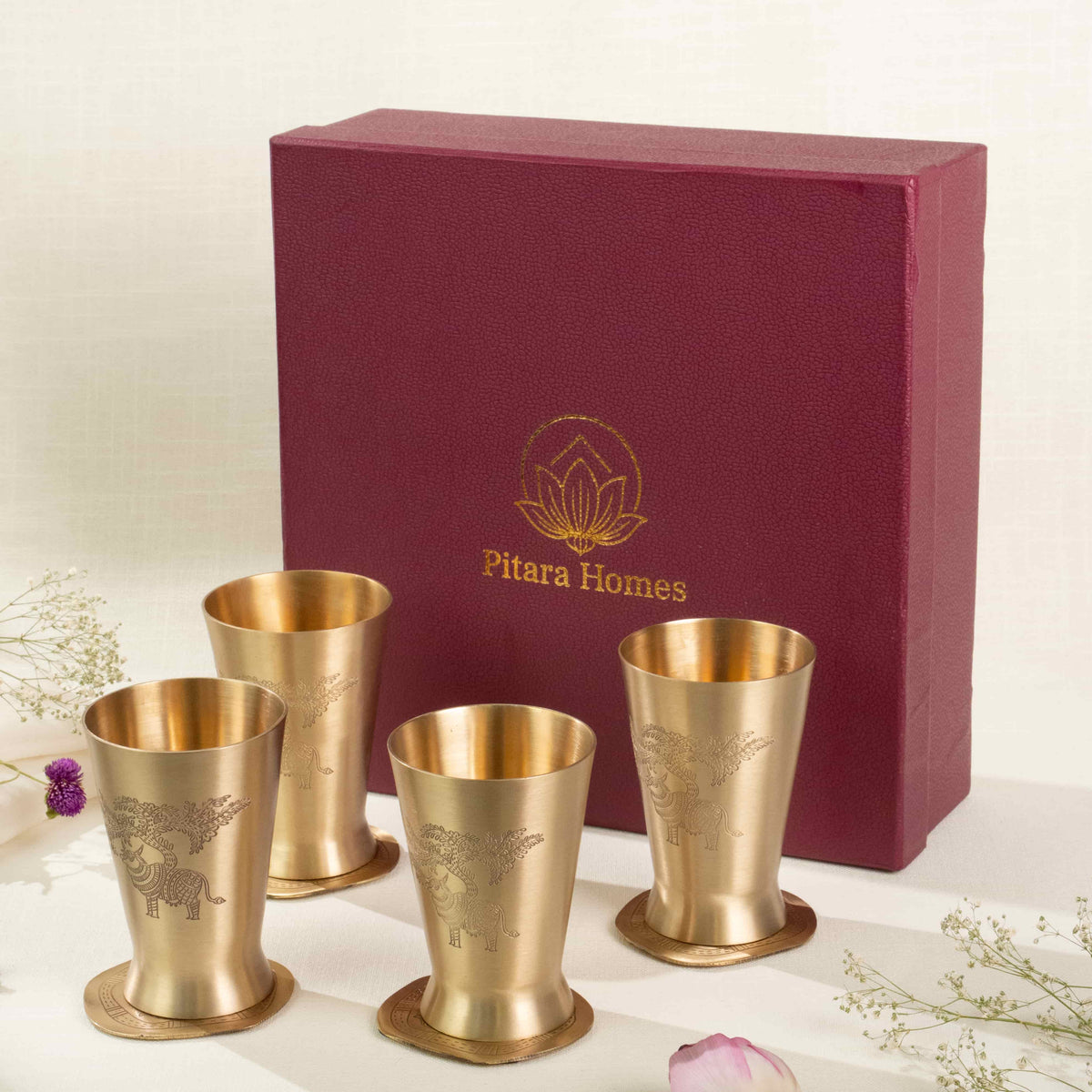 Nandi's Grove Kansa Glass Gift Box
