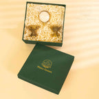 Elegant Devdas diya with Brass candle