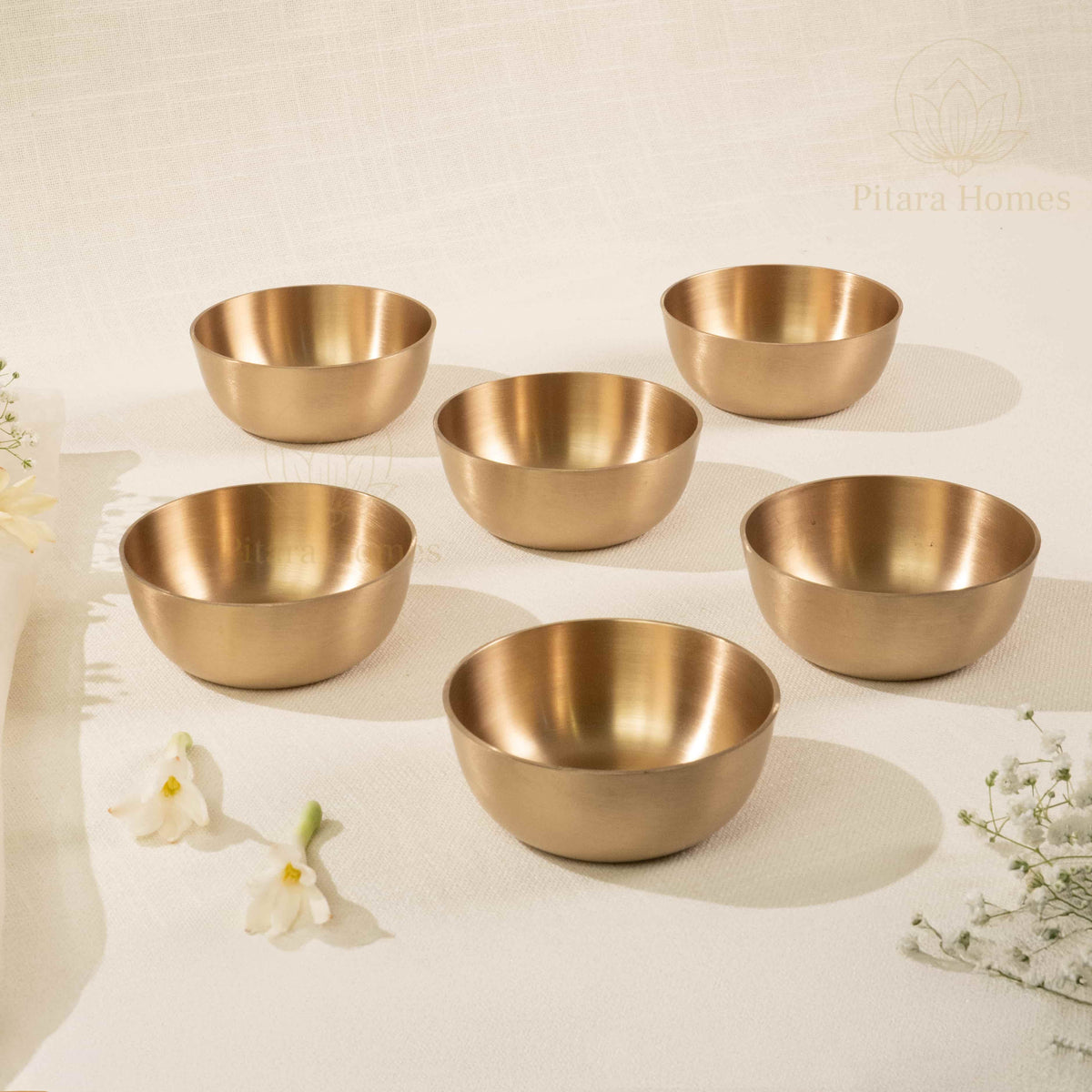 Pure Kansa/Bronze Katori (Set)