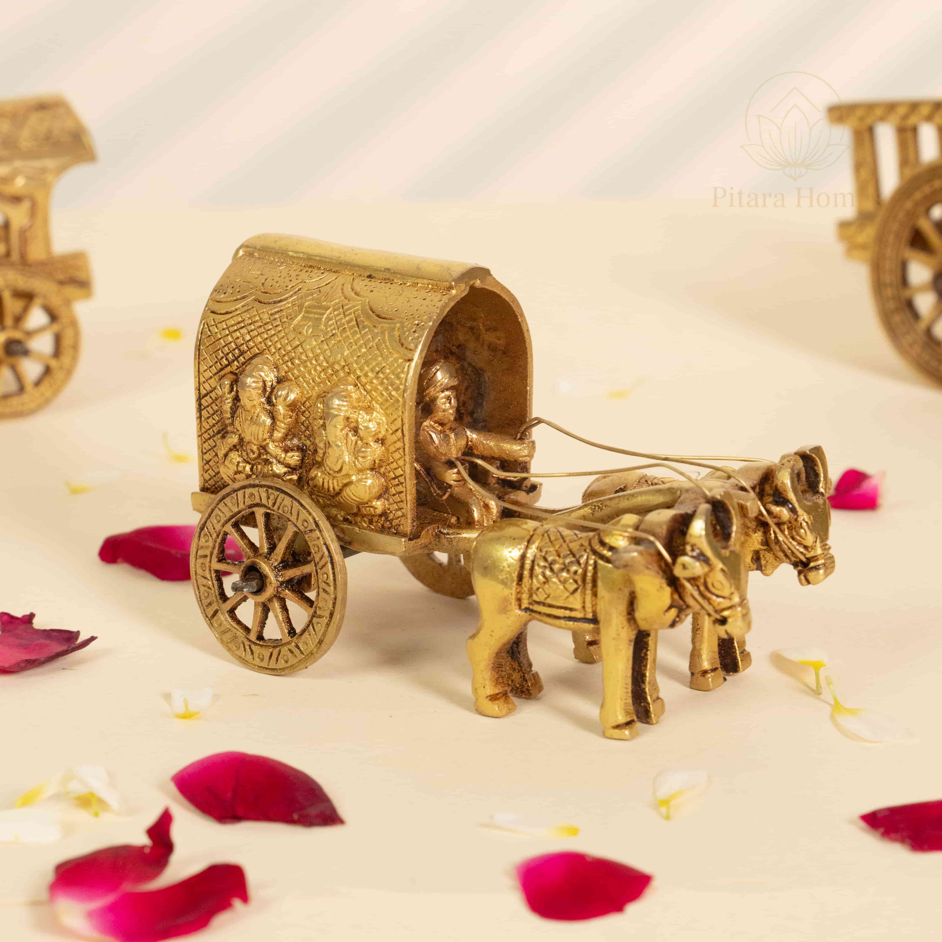 Premium Ganesh & Laxmi Bullock Cart