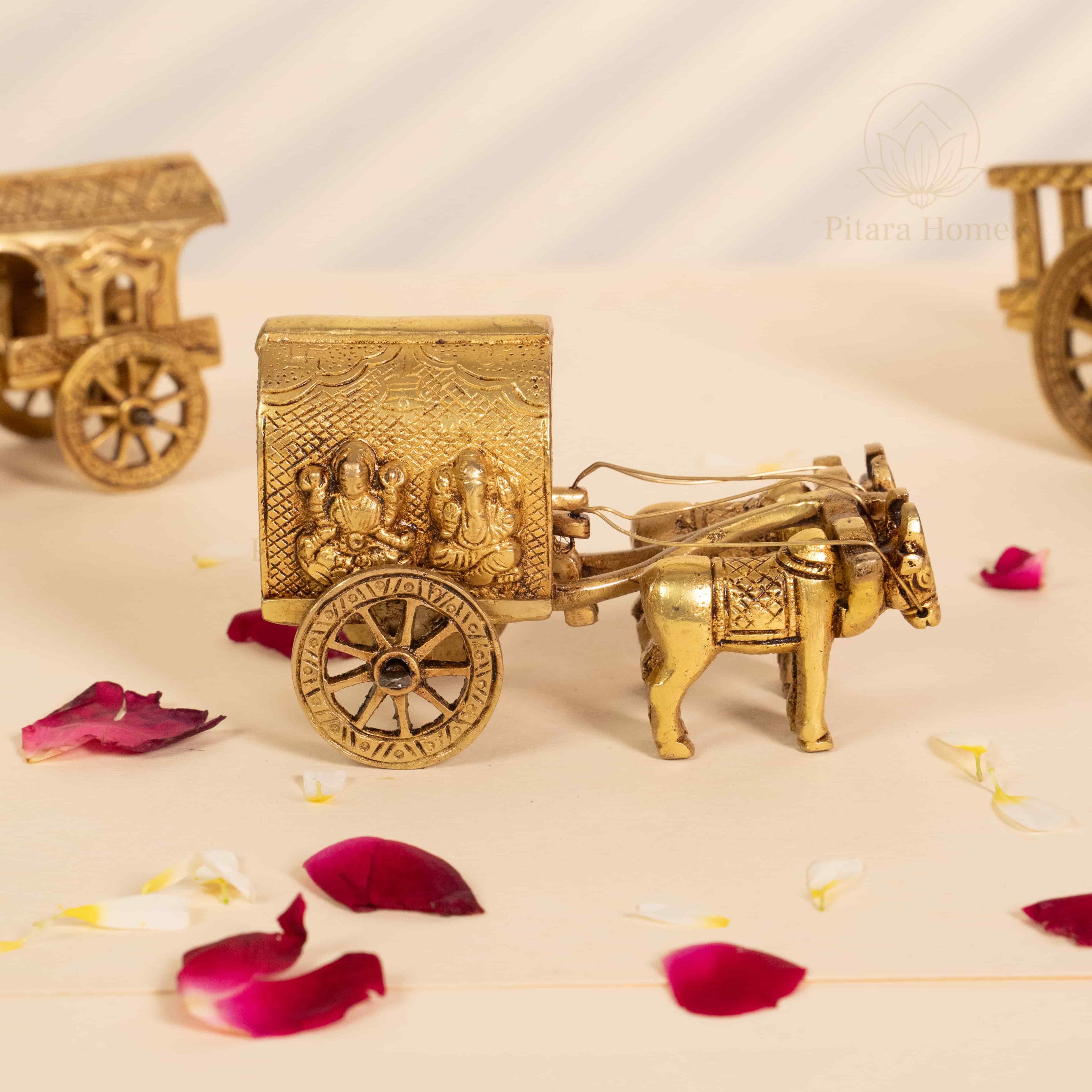 Premium Ganesh & Laxmi Bullock Cart