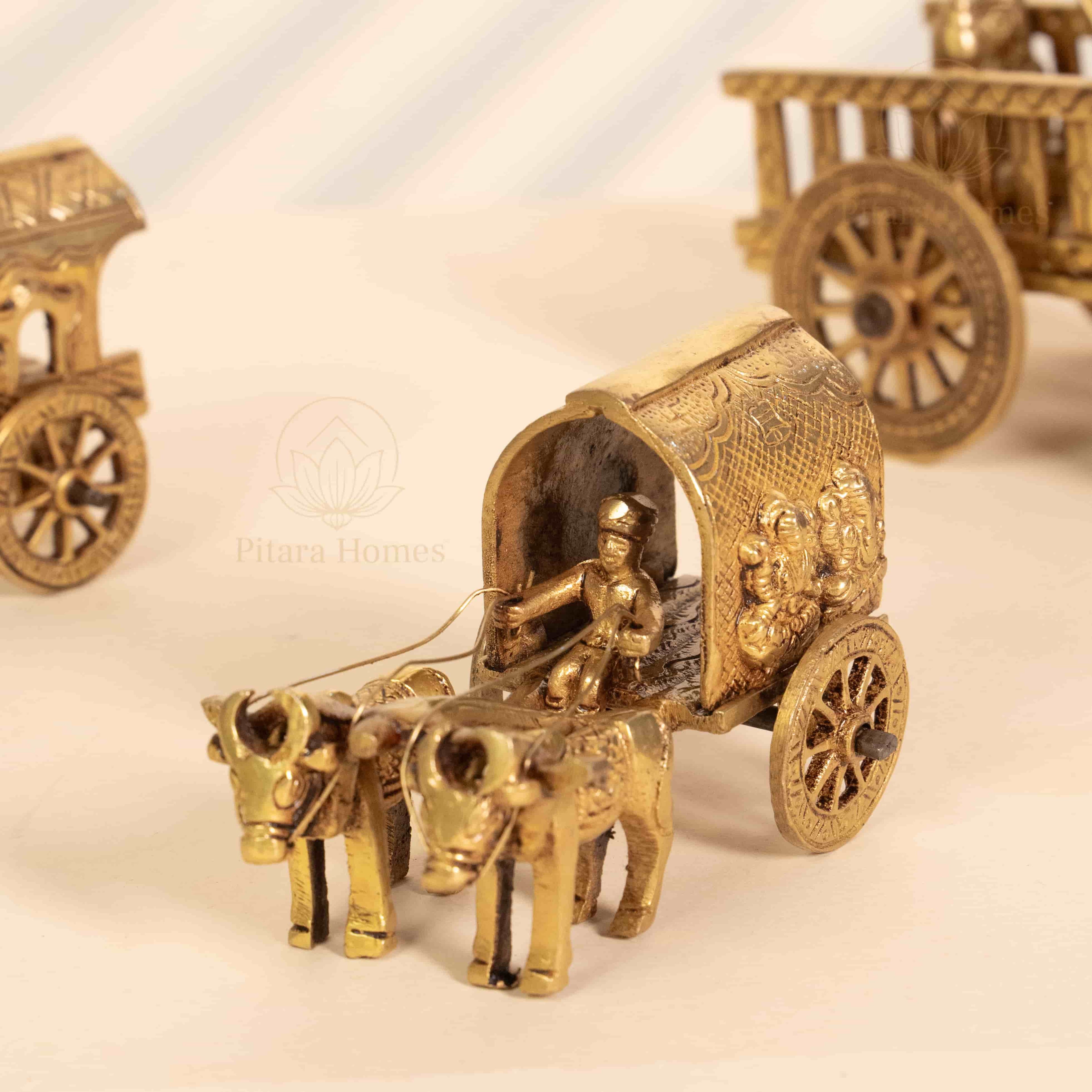 Premium Ganesh & Laxmi Bullock Cart