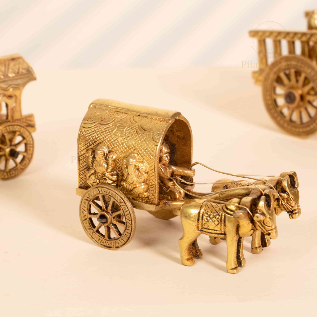 Premium Ganesh & Laxmi Bullock Cart