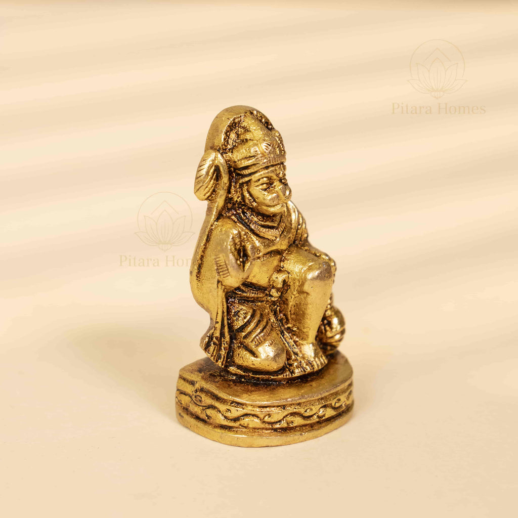 Pure Brass Hanumanji Idol