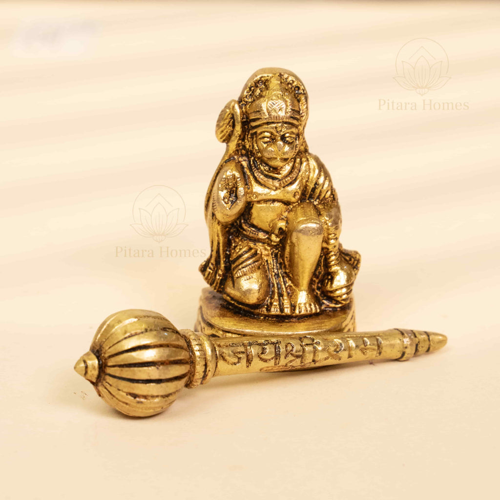 Pure Brass Hanumanji Idol