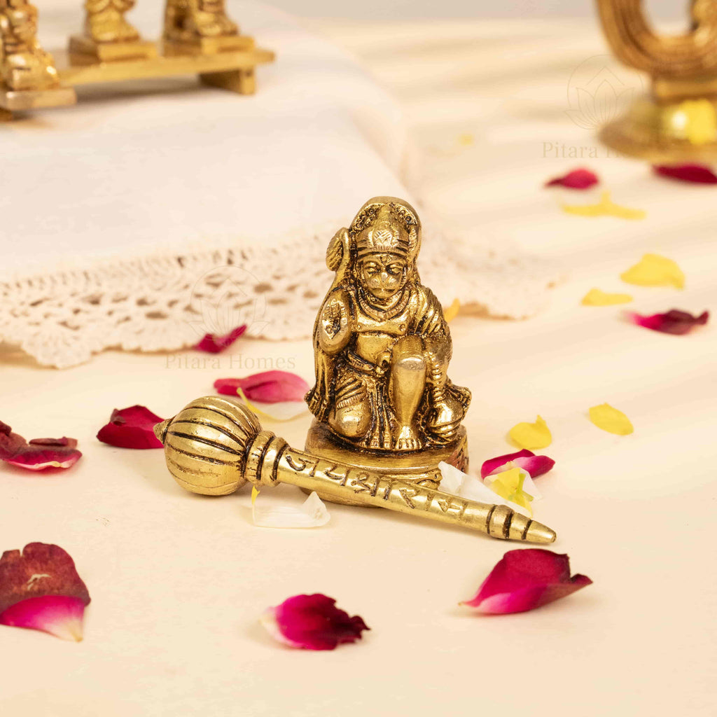 Pure Brass Hanumanji Idol