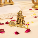 Pure Brass Hanumanji Idol
