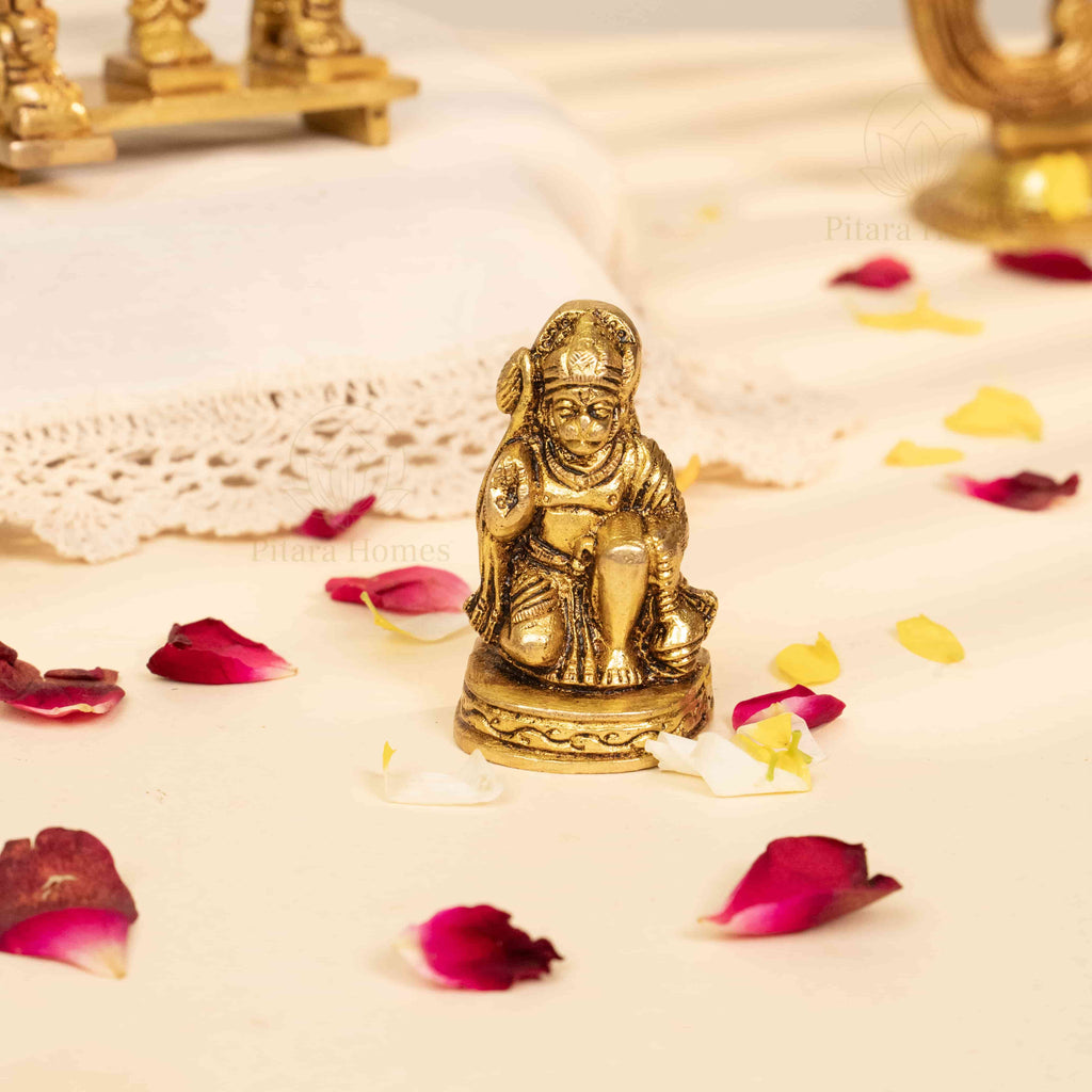 Pure Brass Hanumanji Idol