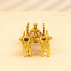 Pure Brass Open Bullock Cart