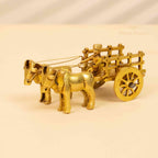 Pure Brass Open Bullock Cart