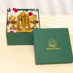 Ram Ji Idol with Shankh-Chakra Diya Devotional Decor