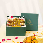 Ram Ji Idol with Shankh-Chakra Diya Devotional Decor