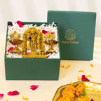 Ram Ji Idol with Shankh-Chakra Diya Devotional Decor