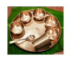Maharaja Premium Kansa(Bronze) Thali set