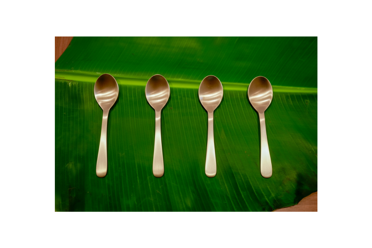 Pure Kansa(Bronze) Eating spoon (Set)