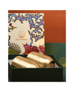 Amber Pakshi Glasses & Jal Katha Coasters Gift Set