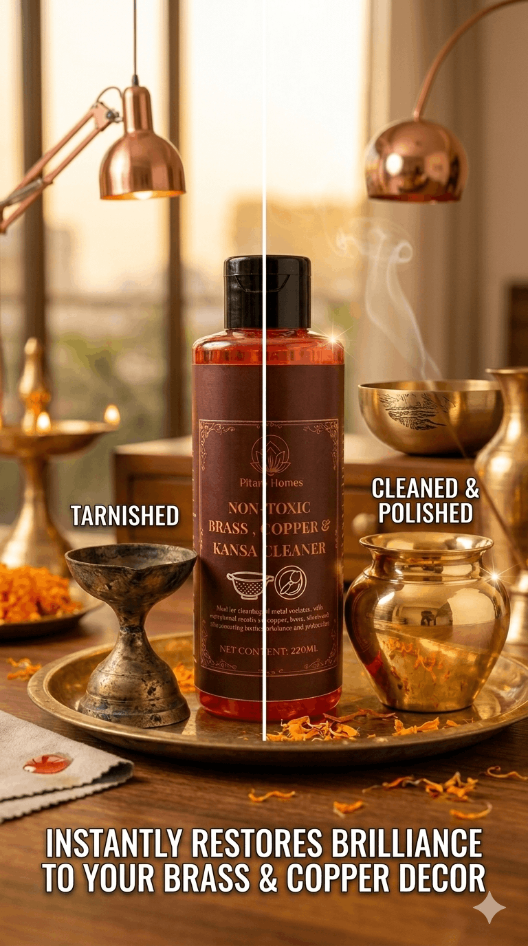Pitara Homes cleaner agent- Brass,Copper, Bronze