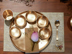 Maharaja Premium Kansa(Bronze) Thali set