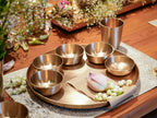 Maharaja Premium Kansa(Bronze) Thali set