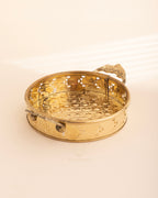 Pure Brass Flower Basket