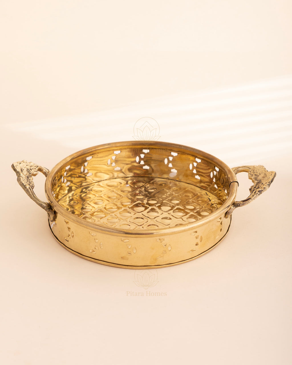 Pure Brass Flower Basket