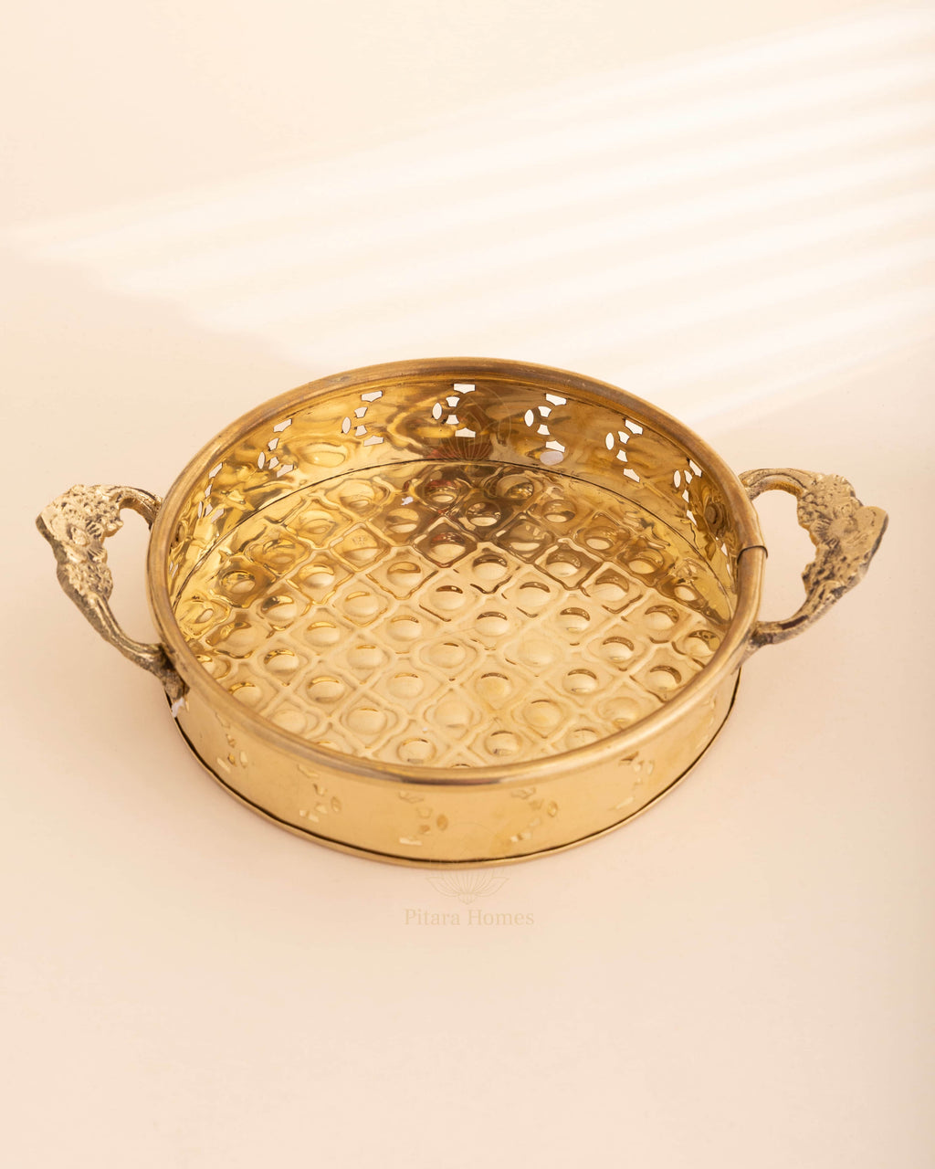 Pure Brass Flower Basket