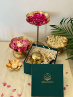 Traditional Brass Incense with Small Temple Bell