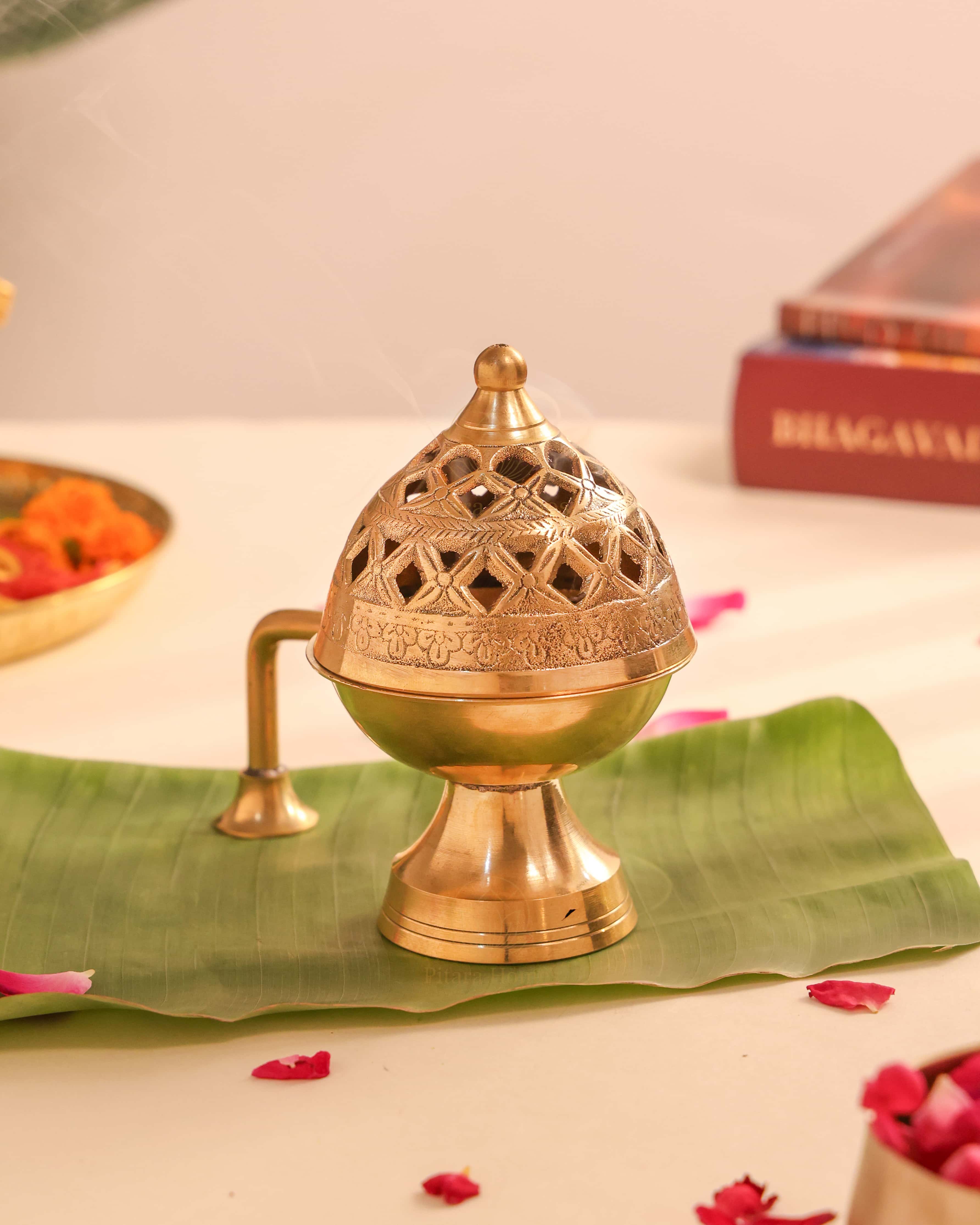 Pure Brass Incense holder