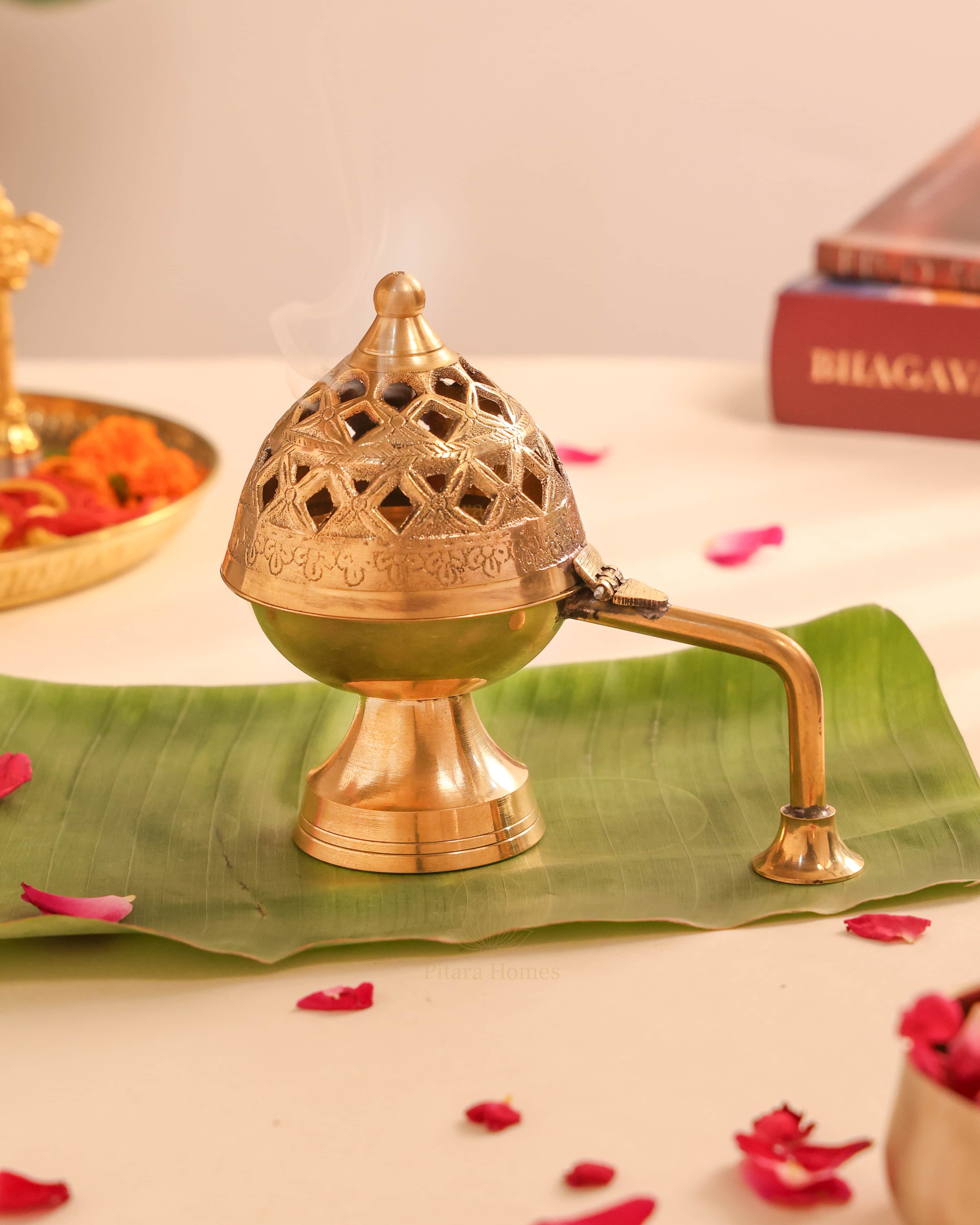 Pure Brass Incense holder