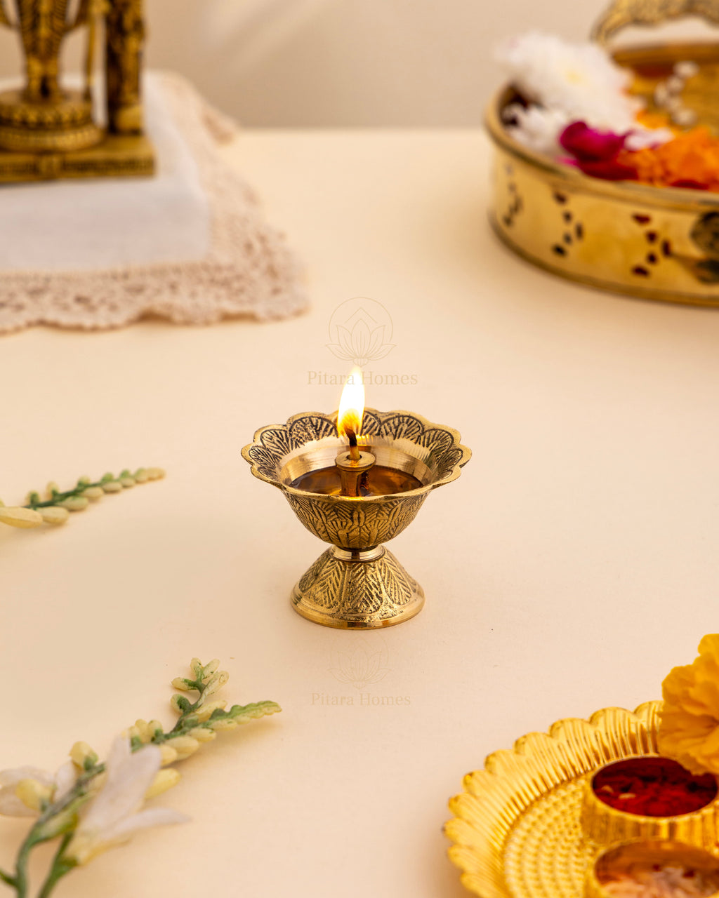 Pure Brass Devdas Deepak