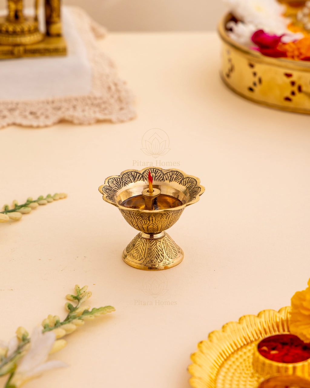 Pure Brass Devdas Deepak