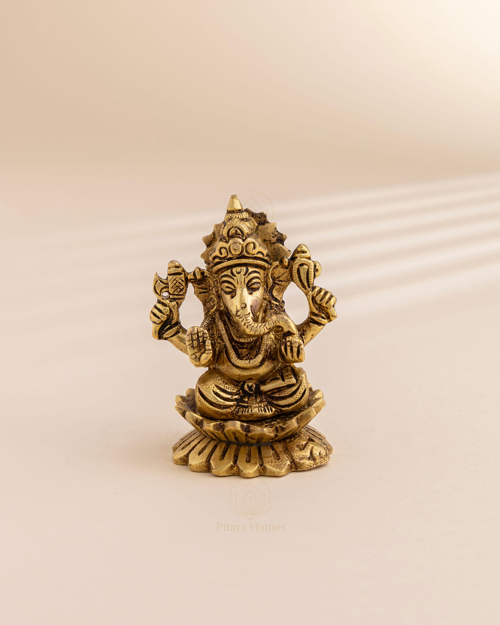 Pure Brass Ganeshji Idol