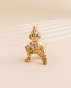 Pure Brass Laddu Gopalji Idol