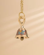 Pure Brass Elephant Meenakari Hanging bell